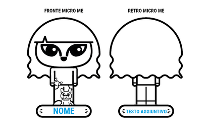 Crea Micro Me da una foto - Ciondolo Smart NFC