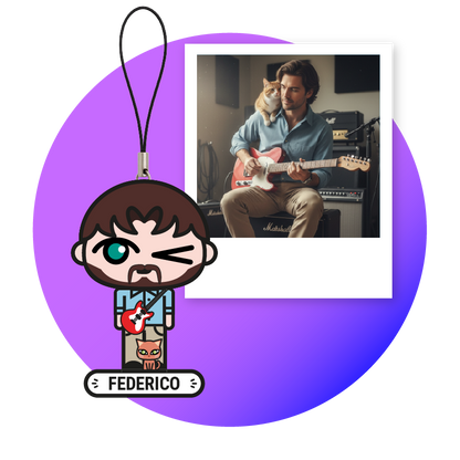 Crea Micro Me da una foto - Ciondolo Smart NFC