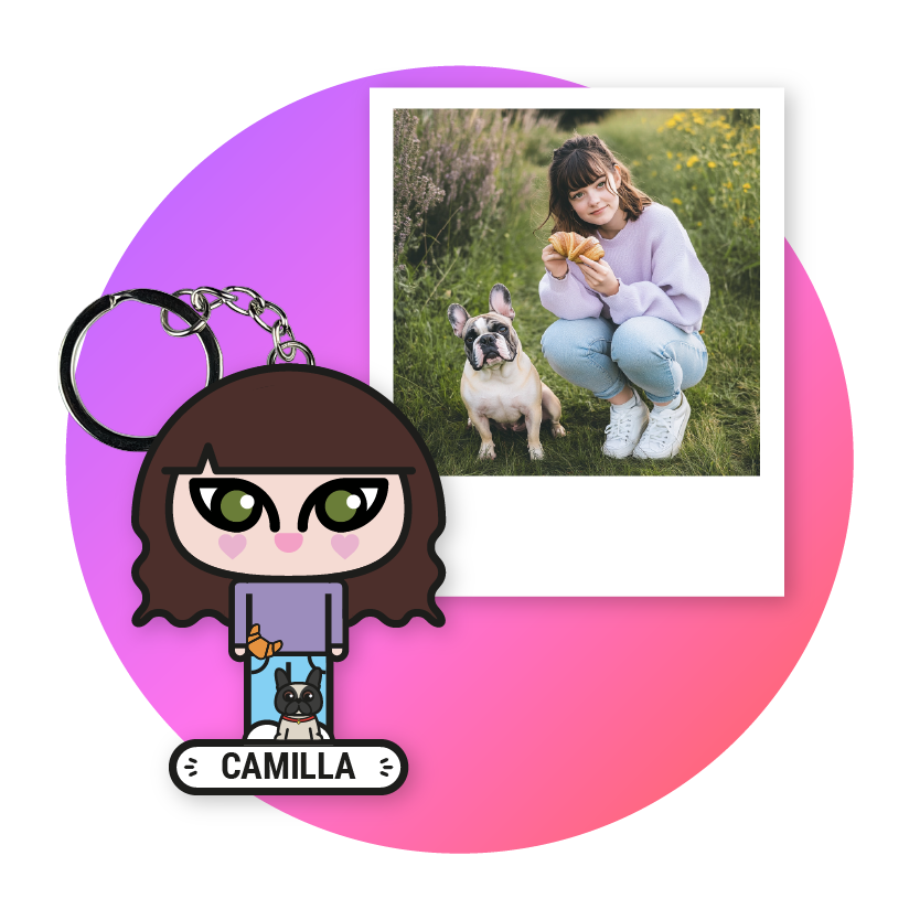 Crea Micro Me da una foto - Portachiavi Smart NFC