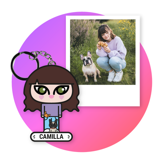 Crea Micro Me da una foto - Portachiavi Smart NFC